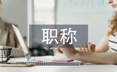 职称评审公示报告