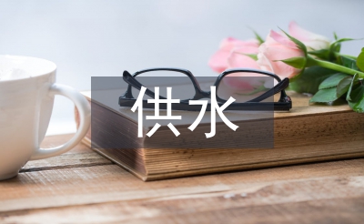 供水业务工作计划