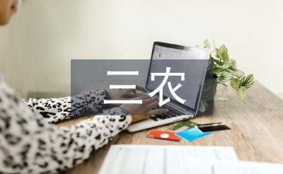 三农论文