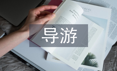 导游工作报告