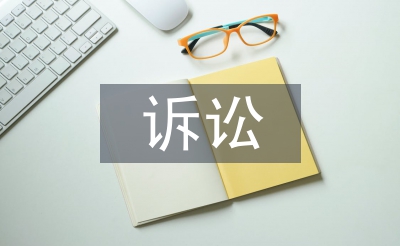 诉讼申请书