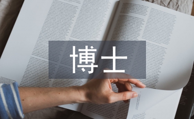 博士研究毕业论文