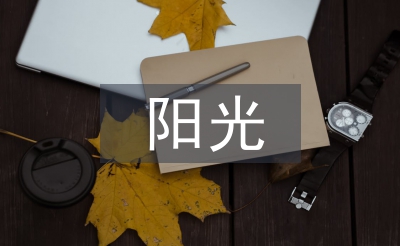 阳光体申报材料
