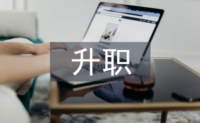 升职工作报告