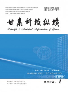 甘肃科技纵横杂志